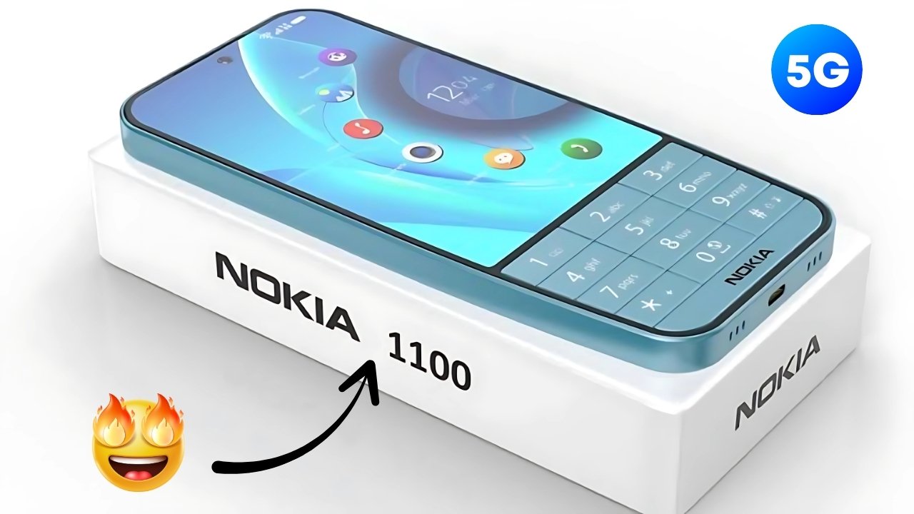 Nokia 1100 5G Legend Reborn with Mega Battery & Rugged Design at an Affordable Price